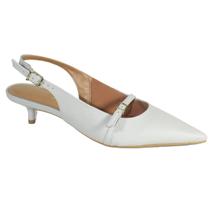 Scarpin Vizzano Feminino Slingback Salto Baixo 1441.103