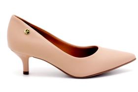 Scarpin Vizzano Pelica Salto Baixo Bico Fino Feminino 1122828