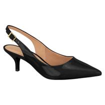 Scarpin Vizzano Salto Baixo Slingback Sapato Social 1122.806