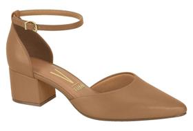 Scarpin Vizzano Salto Bloco Bico Fino Com Fecho 1220.317