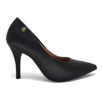Scarpin Vizzano Salto Fino Médio Bico Fino Clássico Elegante
