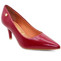 Scarpin Vizzano Salto Médio Bico Fino Feminino - Marsala Scarpin Vizzano Salto Médio Bico Fino Feminino - Marsala