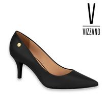 Scarpin Vizzano Salto Médio Fino Pelica Sandalia Sapato Casual Scarpin Vizzano Salto Médio Fino Pelica Sandalia Sapato Casual