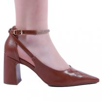 Scarpin Zariff Feminino Salto Bloco 7021223 Scarpin Zariff Feminino Salto Bloco 7021223