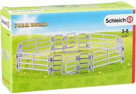 SCHLEICH Farm World, Farm Toy Accessory para Meninos e Meninas De 3 a 8 anos, Cerca de Curral com Portão