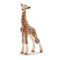 Schleich Wild Life, Estatueta animal, Brinquedos Animais para Meninos e Meninas de 3 a 8 anos, Filhote de Girafa