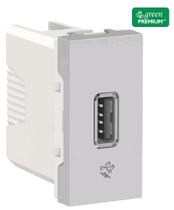 Schneider orion modulo tomada usb 2.0 1a aluminio s70547074