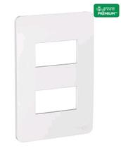 Schneider orion placa 4x2 2 postos gamma silver s730121274