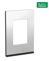 Schneider orion placa 4x2 3 postos aluminio metal s734103849