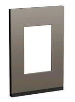 Schneider orion placa 4x2 3 postos grey fenix s734103889
