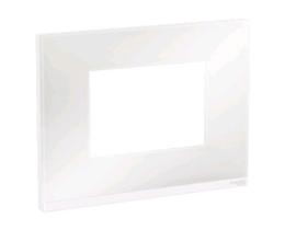 Schneider orion placa + suporte 4x2 3p s73410380h9 white glass Schneider orion placa + suporte 4x2 3p s73410380h9 white glass