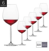 Schott Zwiesel - Kit 6X Taças Cristal (Titânio) Vinho Tinto Diva 613ml