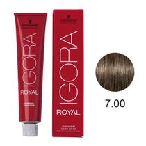 Schwarzkopf Coloração Igora Royal 7,00 Louro Médio Natural Extra - 60ml