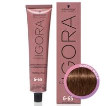 Schwarzkopf Igora Color10 Coloração 10 6/65 Louro Escuro Marrom Dourado 60ml