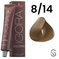 Schwarzkopf Igora Color10 Coloração 10 8/4 Louro Claro Bege 60ml Schwarzkopf Igora Color10 Coloração 10 8/4 Louro Claro Bege 60ml
