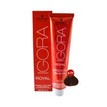 Schwarzkopf Igora Royal 6/77 Louro Escuro Cobre Extra 60G