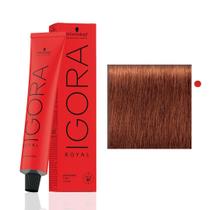 Schwarzkopf Igora Royal 677 Louro Escuro Cobre Schwarzkopf Professional Cor de Alta Definição 60g Schwarzkopf Igora Royal 677 Louro Escuro Cobre Schwarzkopf Professional Cor de Alta Definição 60g
