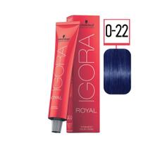 Schwarzkopf Igora Royal Coloração 0/22 Tom Mistura Azul 60ml