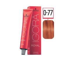 Schwarzkopf Igora Royal Coloração 0/77 Tom Mistura Cobre 60ml