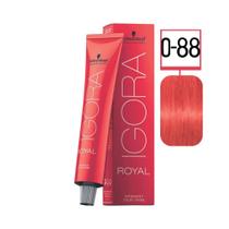 Schwarzkopf Igora Royal Coloração 0/88 Tom Mistura Vermelho 60ml