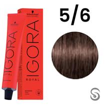 Schwarzkopf Igora Royal Coloração 5/6 Castanho Claro Marrom 60ml