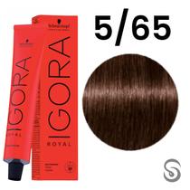 Schwarzkopf Igora Royal Coloração 5/65 Castanho Claro Marrom Dourado 60ml