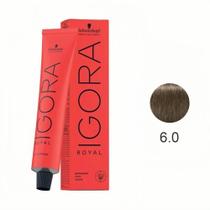 Schwarzkopf Igora Royal Coloração 6.0 Louro Escuro Natural