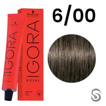 Schwarzkopf Igora Royal Coloração 6/00 Louro Escuro Natural Extra 60ml