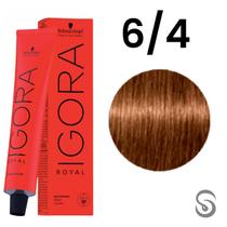 Schwarzkopf Igora Royal Coloração 6/4 Louro Escuro Bege 60ml