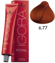 Schwarzkopf Igora Royal Coloração 6/77 Louro Escuro Cobre Extra 60ml