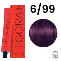 Schwarzkopf Igora Royal Coloração 6/99 Louro Escuro Violeta Extra 60ml