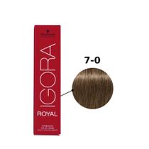 Schwarzkopf Igora Royal Coloração 7.0 Louro Médio Natural