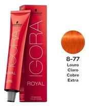 Schwarzkopf Igora Royal Coloração 8.77 Louro Claro Cobre Extra 60ml