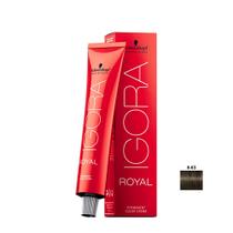 Schwarzkopf Igora Royal HD 6.63 Louro Escuro Marrom Mate 60g