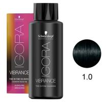 Schwarzkopf Igora Vibrance 1-0 Preto 60ml