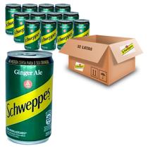 Schweppes Ginger Ale Lata 220ml (12 latas)