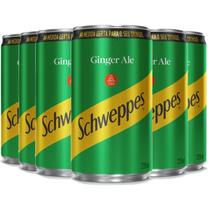 Schweppes Ginger Ale Lata 220ml (6 latas)