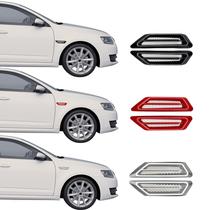 Scoop Tomada de Ar Esportivo Universal Capô Preto Metálico Scoop Tomada de Ar Esportivo Universal Capô Preto Metálico