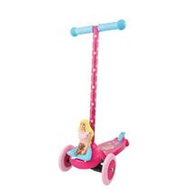 Scooter Barbie Infantil - Equilíbrio automático, 3 rodas, peso até 75000mlibras, 3+ anos - Sakar