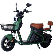 Scooter Bicicleta Elétrica 1000W com Entrada USB E-Trek Duos Verde