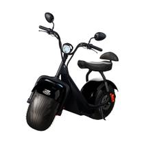 Scooter Elétrica Tui 2 Lugares 1000w Autonomia 60km Preta