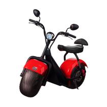 Scooter Elétrica Tui 2 Lugares 1000w Autonomia 60km Vermelha