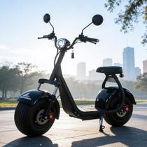Scooter Elétrica WeHawk X7 1000W Dispensa CNH e Emplacamento