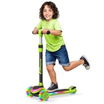 Scooter infantil de 3 rodas Lifemaster com luzes LED verdes