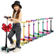 Scooter infantil Lifemaster Children Toddler 3 rodas LED preto