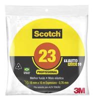 Scotch 3m 23 Fita Isolante Auto Fusão 19mm X 10m Cor Preto Preto Liso Scotch 3m 23 Fita Isolante Auto Fusão 19mm X 10m Cor Preto Preto Liso