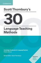 Scott thornburys 30 language teaching methods - CAMBRIDGE AUDIO VISUAL & BOOK Scott thornburys 30 language teaching methods - CAMBRIDGE AUDIO VISUAL & BOOK