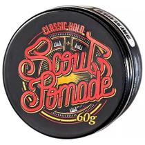 Scout Pomade Classic Hold 60G - Efeito Brilho Média Fixação