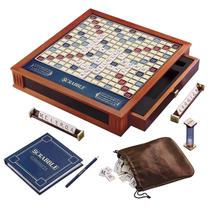 Scrabble Trophy Luxury Edition WS Game Company com placa giratória