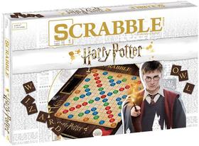 Scrabble World of Harry Potter Board Game Jogo oficial de scrabble com de reviravolta do mundo mágico Jogo personalizado de Harry Potter de Scrabble Scrabble Tiles & Scrabble Board Jogo de palavras scrabble - USAOPOLY